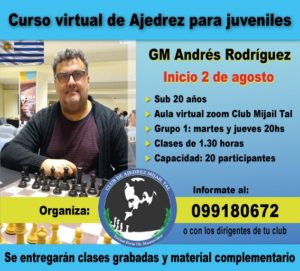 Curso Virtual para Juveniles 2022 - GM Andrés Rodríguez