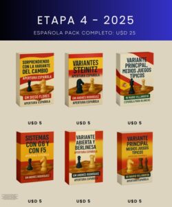 Ciclo de Cursos 2025 - GM Andrés Rodríguez - Etapa 4