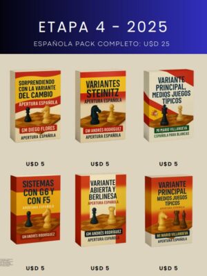 Ciclo de Cursos 2025 - GM Andrés Rodríguez - Etapa 4