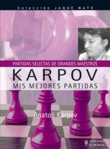 Libro Karpov mis mejores partidas