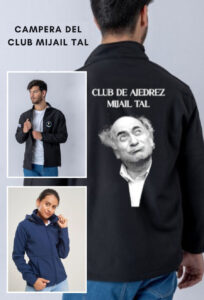 Campera Oficial club Mijail Tal
