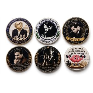 Pin Oficial Club de Ajedrez Mijail Tal